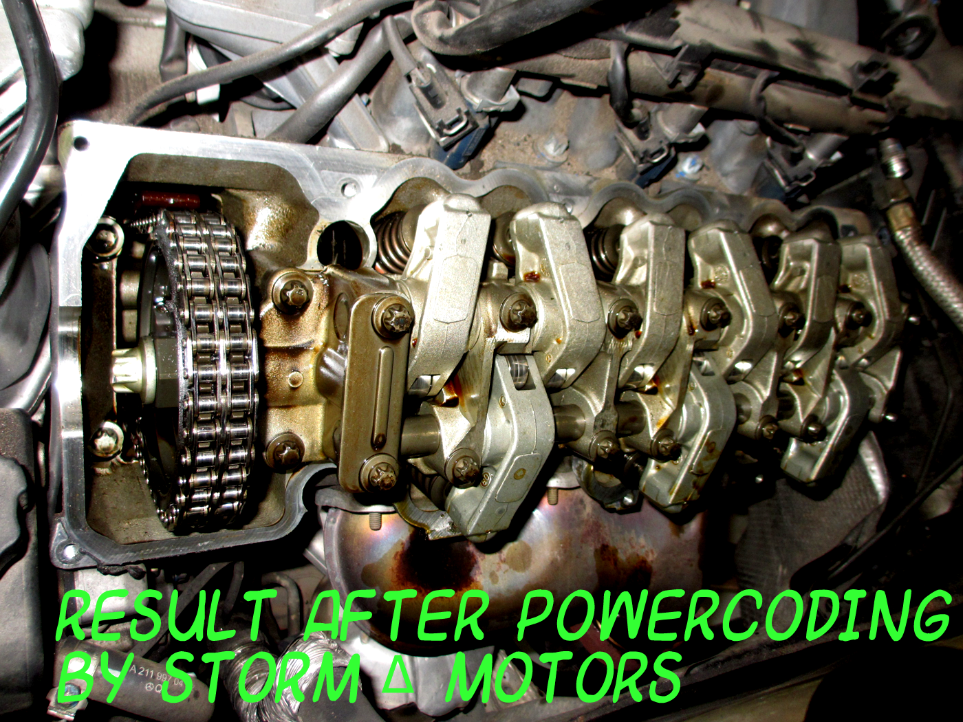Mercedes–Benz engine after PowerCoding